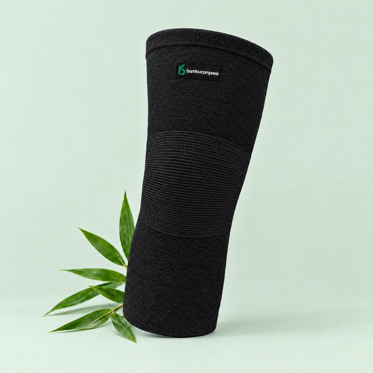 FLEX+ Bamboo Knee Sleeve | Black