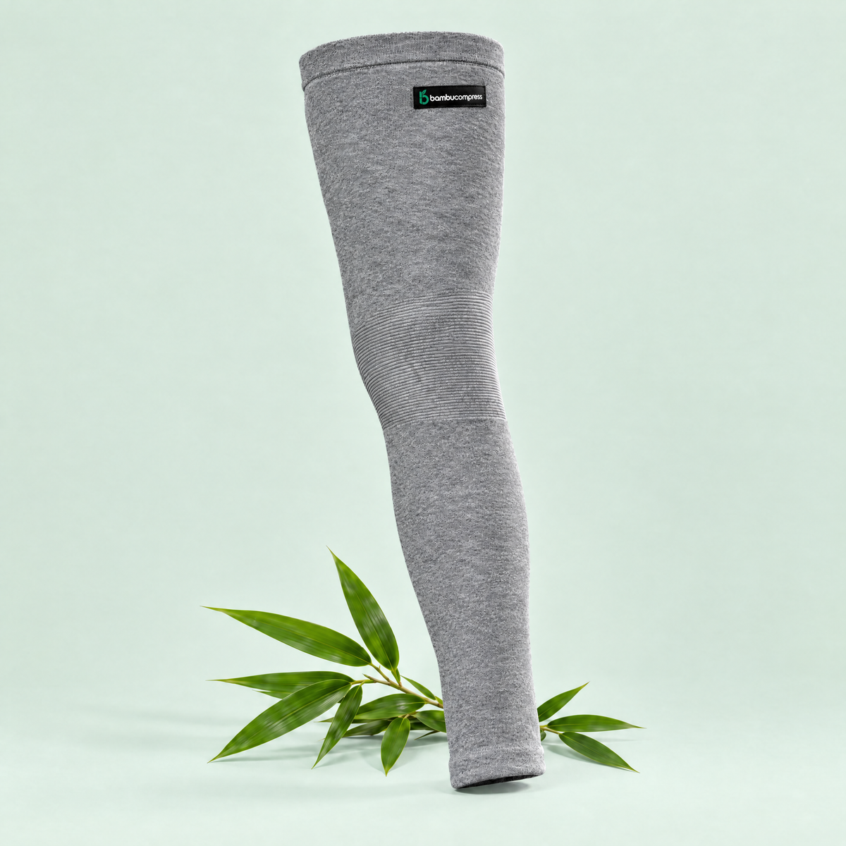 FLEX+ Bamboo Full Leg Sleeve | Gray